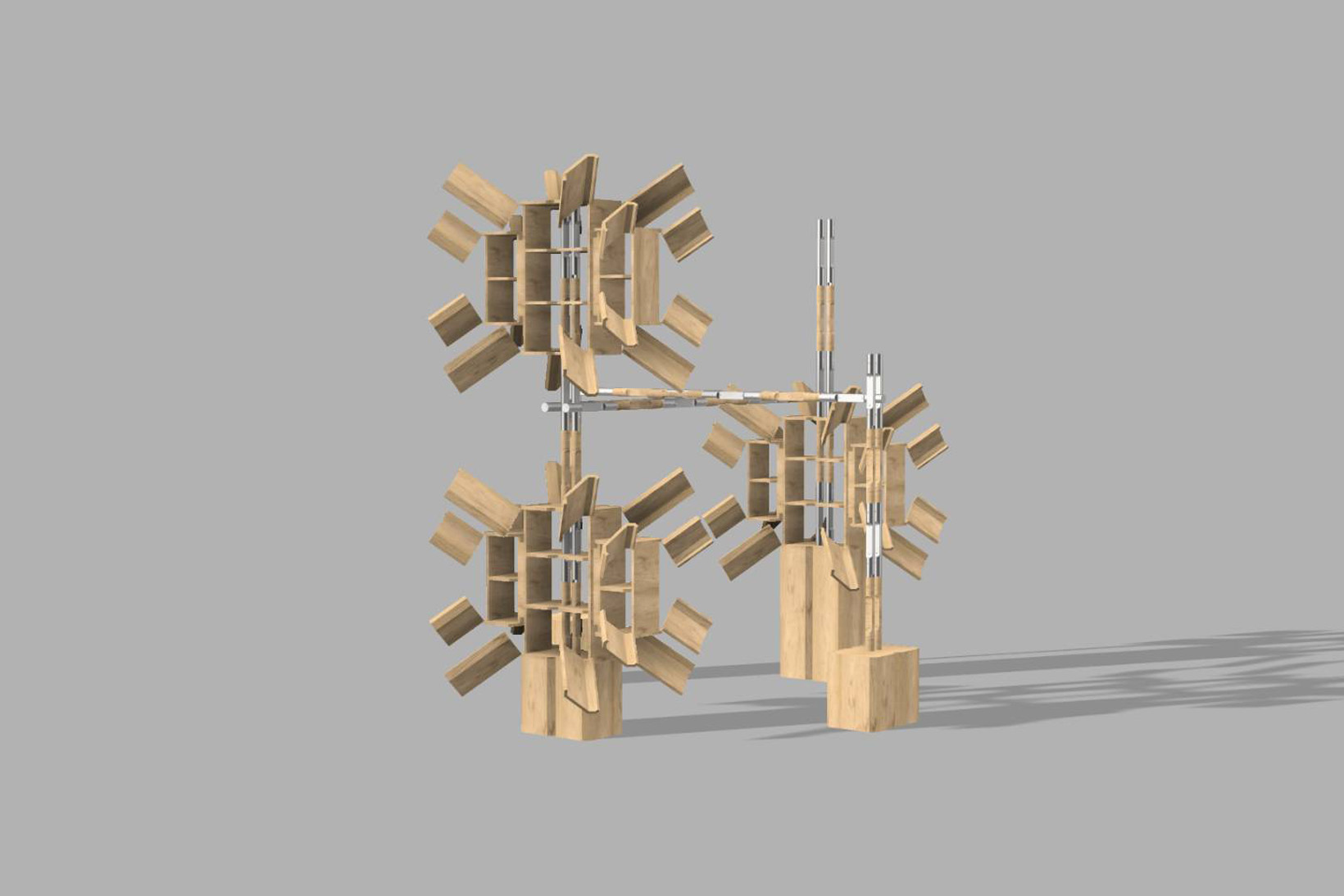A reciprocal relationship between object and space.